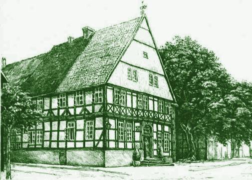 Illustration: Radierung des Springer Ratskellers